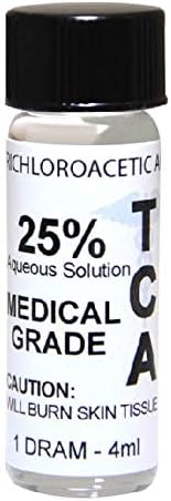 TCA 25% Trichloroacetic Acid Crepey skin, lip lines, age spots (25%_4ml)