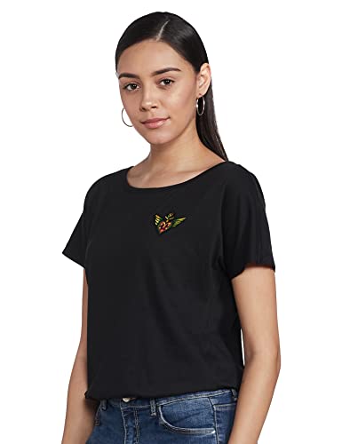 Image of RIVER Designer Loose Fit Women's Tops T-Shirt