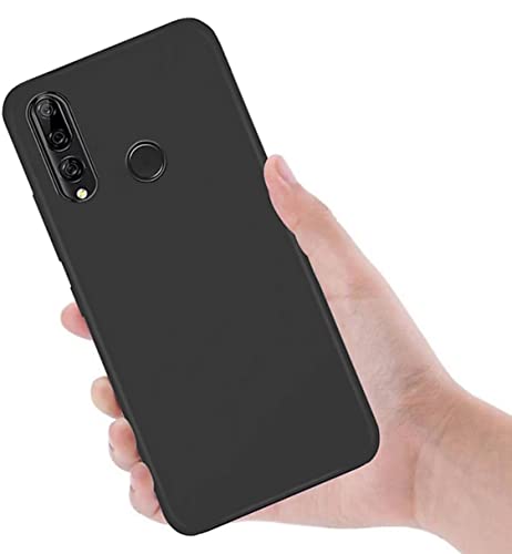 Image of Mobile Back Cover Case for Huawei Y9 Prime (Silicone Case|CameraProtection|Black SC1510)
