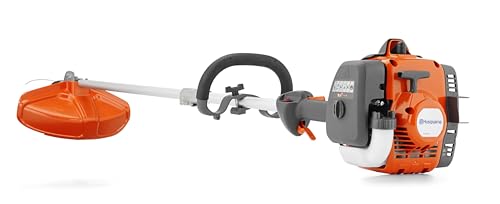 Husqvarna 129LK Benzin-Kombitrimmer 27 6-cm-Zweitaktmotor 43 cm Schnittbreite Tap n Go-Trimmerkopf Smart Start Kombisystem