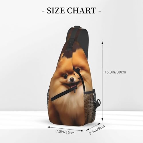 Bolso Cruzado Masculino Tipo Sling Deportivo Negro miniatura 3