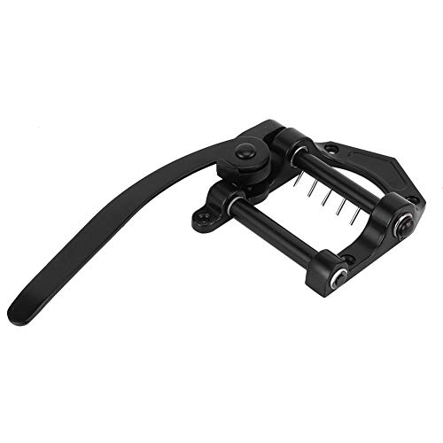 RiToEasysports Zinc Alloy Guitar Vibrato Tailpiece Compatible with SG/Tele/LP Electric Guitar (Black) Playing Accessories Performance Accessories - Image 2