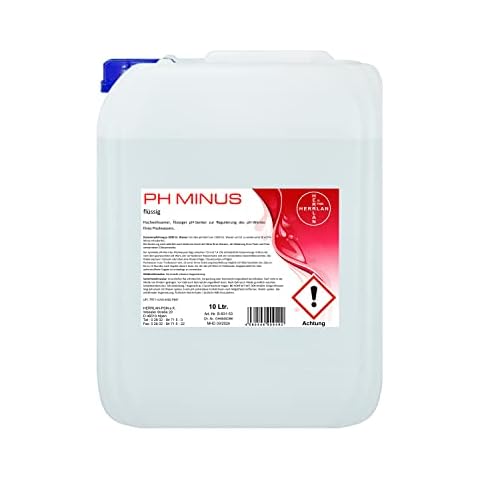 PH Minus 10 Liter / 11 kg flüssiger pH-Senker für Pool & Schwimmbad HERRLAN-Qualität Made in Germany Cover