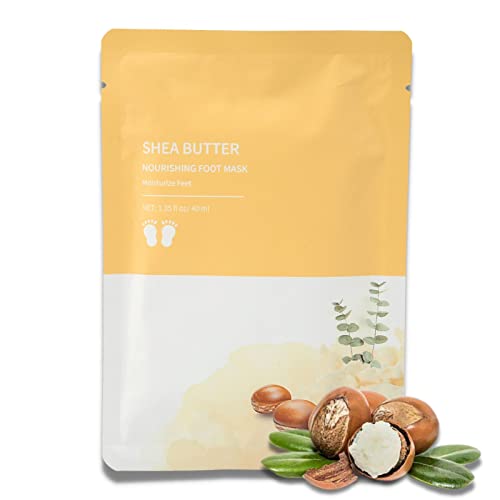 Foot Peel Mask Plant Extracts Foot Mask Exfoliating Foot Treatment for Dead Skin Calluses Hydrating Nourishing Foot Mask for Skin Care