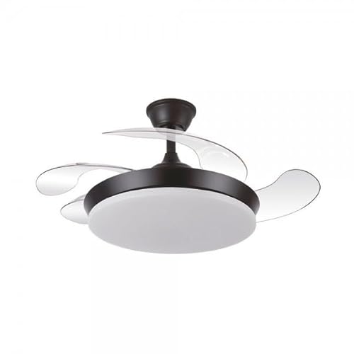 Bilake Ventilador de Techo tridente | Lampara Ventilador de Techo con luz 59W 6980Lm | Mejor Ventilador de Techo 2025 Calidad Precio