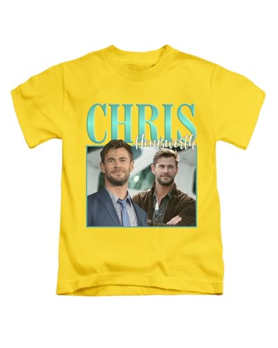 Image of New Spirit Original Chris Hemsworth Meme Actor Tee T-Shirt Funny Unisex T Shirt Top Yellow