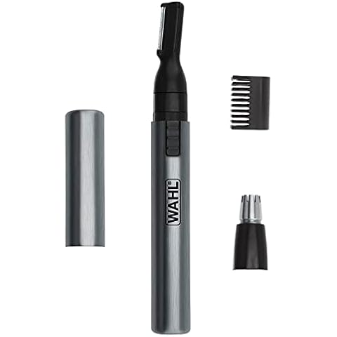 Wahl Micro Groomsman Battery Personal Trimmer for Hygienic Grooming with Rinseable, Interchangeable Heads for Eyebrows, Neckline, Nose, Ears, & Other Detailing - 05640-600 Cover