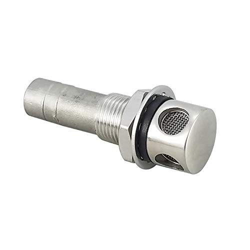 White Water 6600S Stainless Straight Fuel Vent, 5/8
