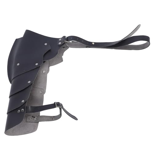 Épaulière médiévale en cuir pour costume de cosplay