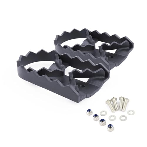 Adaptateurs de plaque de repose-pieds larges contre le glissement sur Honda CBR1000F