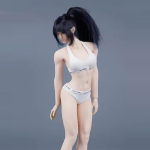 Ensemble de vêtements SA038 pour figurines 1/6 blanche - 3