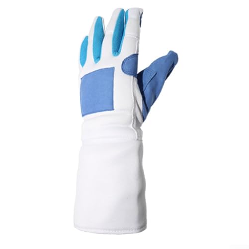 FUANA Guantes de esgrima con agarre antideslizante ideales para entrenamiento y partidos competitivos (entrenamiento izquierdo S)