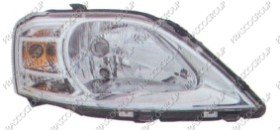 Phare principal DA3224804 Prasco pour Dacia Logan Express optique avant