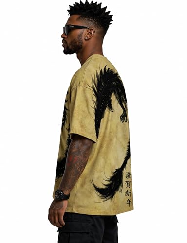 Image of STAND OUT All Over Printed Psychelic Trippy Animal T-Shirts