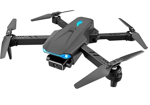 Drone E99 Pro 4K HD Câmera Dupla WiFi FPV Dobrável com Controle Remoto, Bolsa de Transporte – Preto