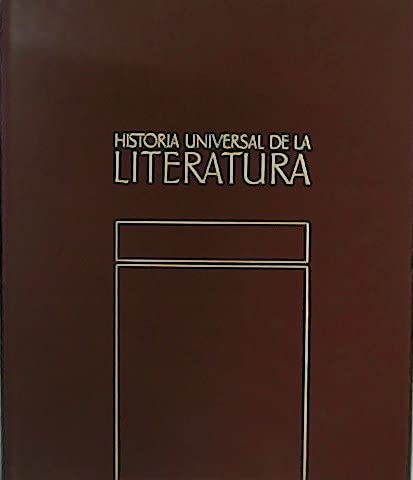 Historia universal de la literatura