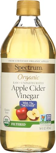 Spectrum, Filtered Organic Apple Cider Vinegar, 16 oz,...