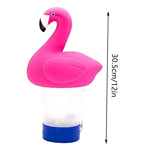 Chloor Tablet Houder, Drijvende Pool Chloor Dispenser Automatische Tablet Chemische Houder Flamingo Decoratie - Image 3
