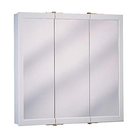 Zenna Home 24" White Wood Medicine Cabinet Cover