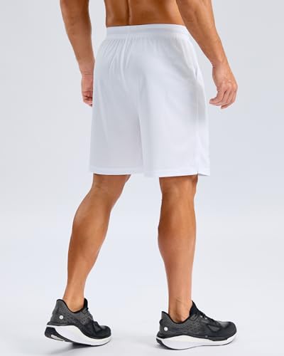 Image of G Gradual Men's Athletic Workout Shorts with Pockets 5 inch /7 inch /9 inch Lightweight Quick Dry Gym Basketball Running Shorts for Men