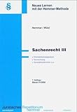  Sachenrecht III (Skripten - Zivilrecht)