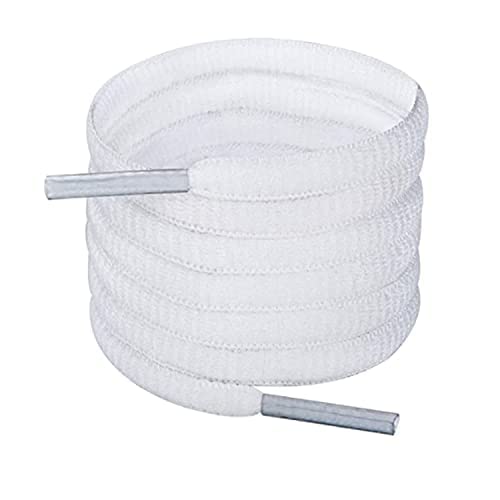 White Round Oval Shoes laces Athletic Shoe Laces for Sport/Running Shoes Shoe Strings ( 2 pair ) (B0BW48CW5H) Amazon Price History, Amazon Price Tracker