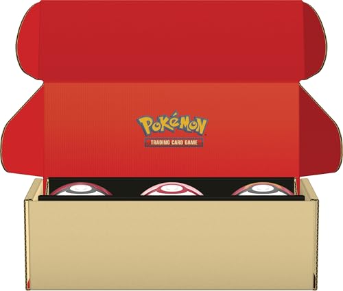 Pokémon : Lot de Boîtes Poké Ball – Poké Ball, Honor Ball et BIS Ball (9 boosters et 6 Pages d’Autocollants)