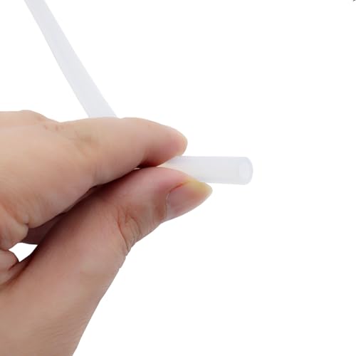 Silicone Tube 3/16"(5mm) ID x 5/16"(8mm) OD Clear Flexible Silicone Rubber Tubing Water Air Hose Pipe Transparent (3.3ft / 1m;5 x 8mm)