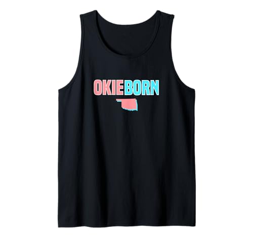 Okie Born Oklahoma Pride Camiseta sin Mangas