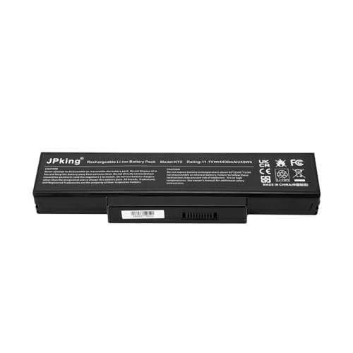 Specifiche della batteria: modello di batteria: K72; tipo di batteria: ioni di litio; tensione: 11,1 V; capacità: 49 WH 4400 mAh; condizione: 100% nuovo dal produttore.