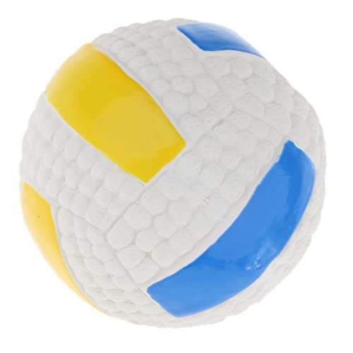 Juguete sonoro para perro en forma de voleibol miniatura 4