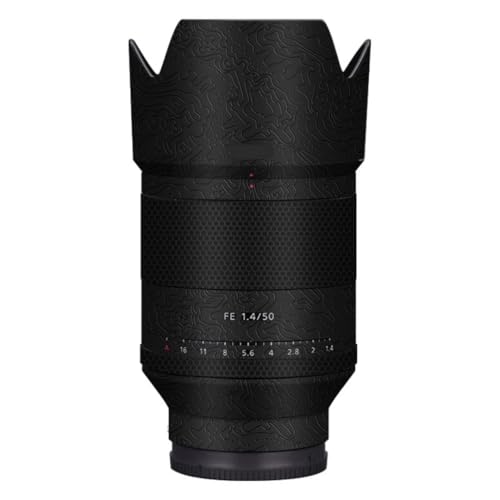 Autocollant anti-rayures Sony FE 50mm F1.4 ZA film wrap pour photographie de rue