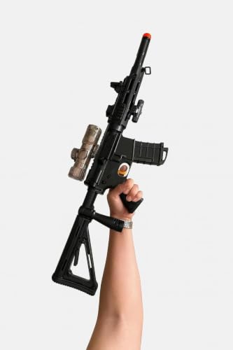 Image of Automatic Gel Blaster Toy Gun for Kids with Gel Blaster Balls Rechargeable Battery Operated Outdoor Electric Target Game Toys for Best Birthday Gift (Big Gun 1)