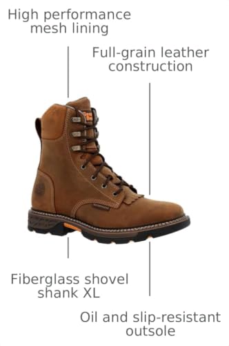 Image of Georgia Boot Men's Carbo-Tec FLX Waterproof Lacer Work Boots
