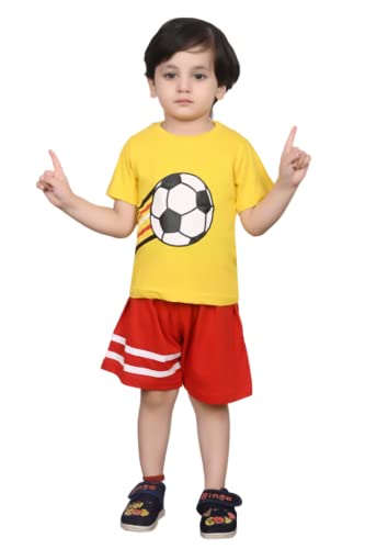 Image of TADEO T-shirt & Shorts Set for Boys | Top & Bottom Set for Kids | 2 Pc Set for Children | Coordinate Set for Toddlers | All