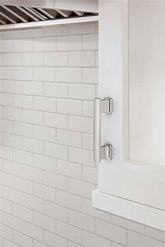Image of Amerock 10 Pack 3 inch Triomphe Polished Chrome Drawer Pull
