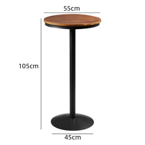 Mesa de bar para eventos compacta y mesa sencilla de madera pub 4