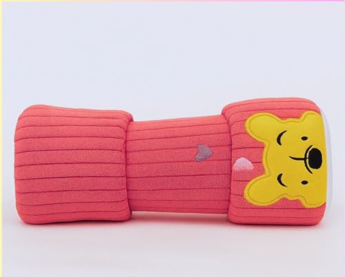 Image of DIVYAM Kids Bath Towel - 425 GSM Soft Microfiber Towel for Newborns, Toddlers & Kids - Lightweight & Absorbent - Cute Bear Design - Deep Pink Color - 120 x 60 CM - Set of 1