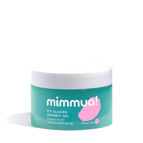 Image of Ice Sorbet Soothing & Cooling Face Moisturizer | Non-Comedogenic Gel Cream for Fungal Acne | Pore Minimizer for Face Under | Makeup Primer | Niacinamide & Silica for Sebum Control | 3.38 Fl Oz