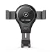 Produktbild Mobile Phone Charger Handyhalterung Auto Halterung, Automatische Klemmung Schwerkraft Autotelefon-Ladegerät Air Vent Wireless Charger Car Mount,Schwarz (Schwarz)