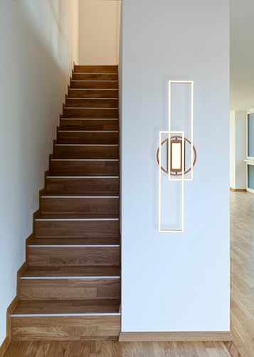 Plafonnier LED Twister Reality élégance en métal café pour intérieur raffiné