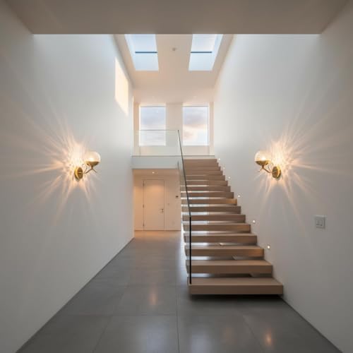 Image of Premium Gold Finish 73 Wall Light for Bedroom, Living Room, Restaurants, Dining, Coffee Shop, Home and Office Decorative Wall Sconce Light Fixture (Pack of 1)