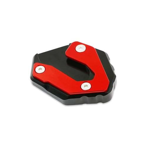 Plaque support latéral béquille MT07 pour éviter la chute de la moto sur sol meuble