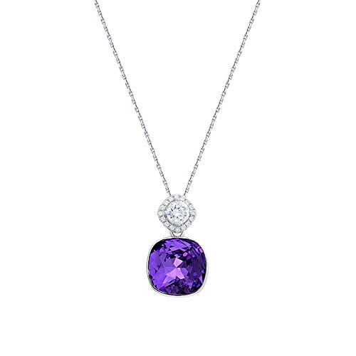 Chaîne de clavicule en Argent avec Cristal scintillant, le bijou parfait du bureau au dîner