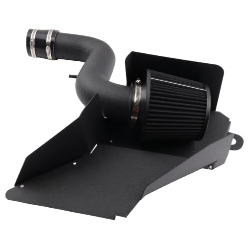 Filtre noir kit admission air froid pour VW Golf 2011-2013 route