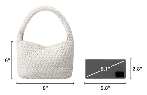 Bolso Hobo para Mujer, Mini Tote de Verano y Playa miniatura 3