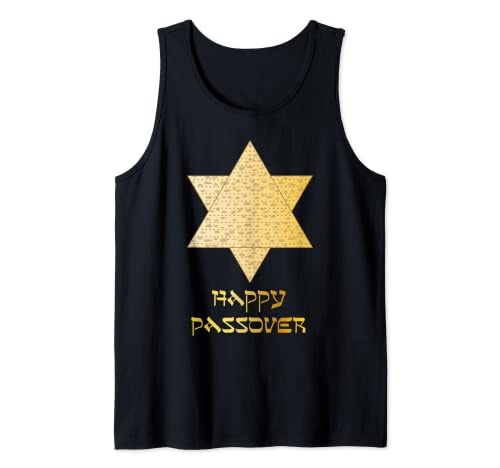 Happy Passover Matzah Matzo Lindo camiseta judía Camiseta sin Mangas