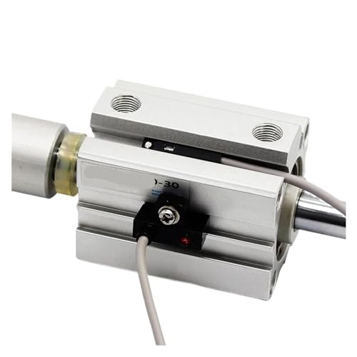 Cylindre pneumatique compact double effet SDAJ50 filetage interne course ajustable - 5