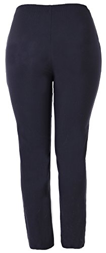 stylx Damenhose - leichte Thermohose - Stretchhose Winterhose Outdoor- Funktionshose Stretch Innenfutter aus Mikrofleece (dunkelblau, 40-42)