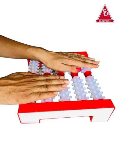 Acupressure Magic Plastic Foot/Feet Reflexology Massager 10 Roller (Soft Pointed) Best for Pain Relief & Usefull For Heel Pain - Leg Pain - knee Pain